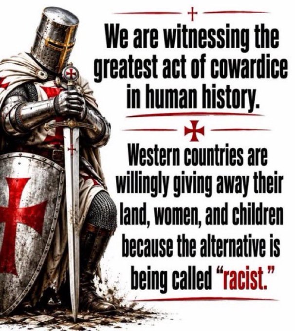 TheBuckYouWill's tweet photo. 🚨🚨IF THEY CALL YOU RACIST, TELL THEM TO FUCK RIGHT OFF.🚨🚨