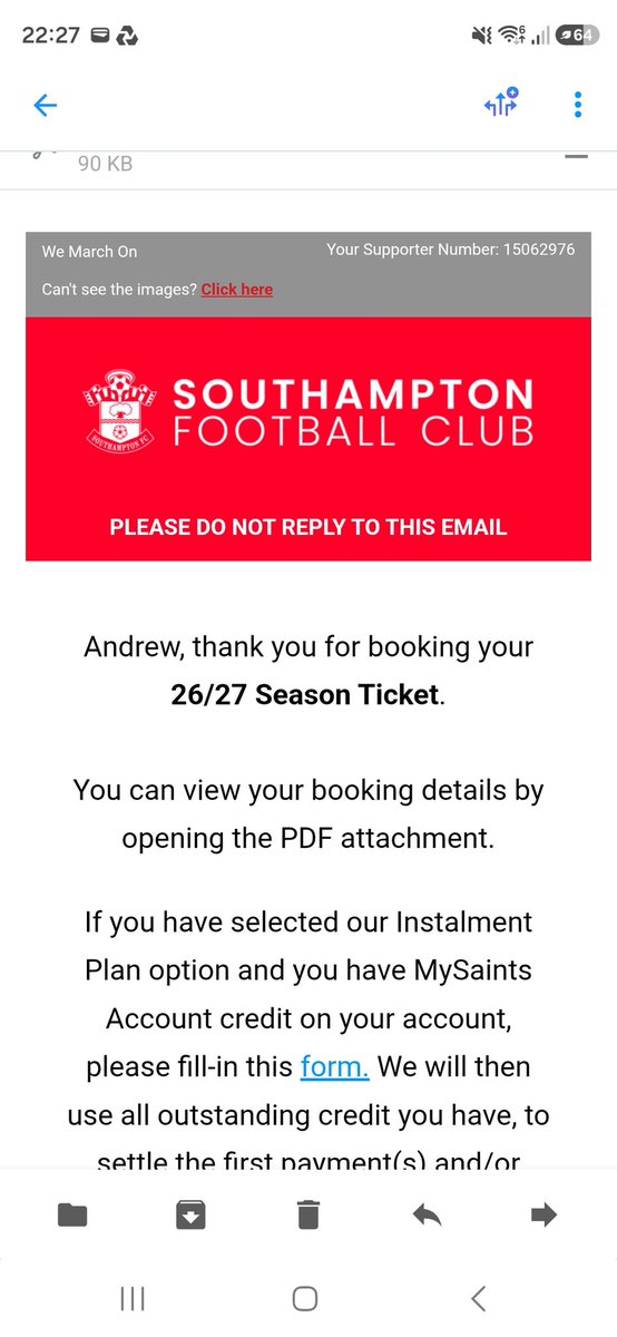 Andrew_Stokes_'s tweet photo. A last minute deadline day renewal #SaintsFC https://t.co/aqhxL7cY4F