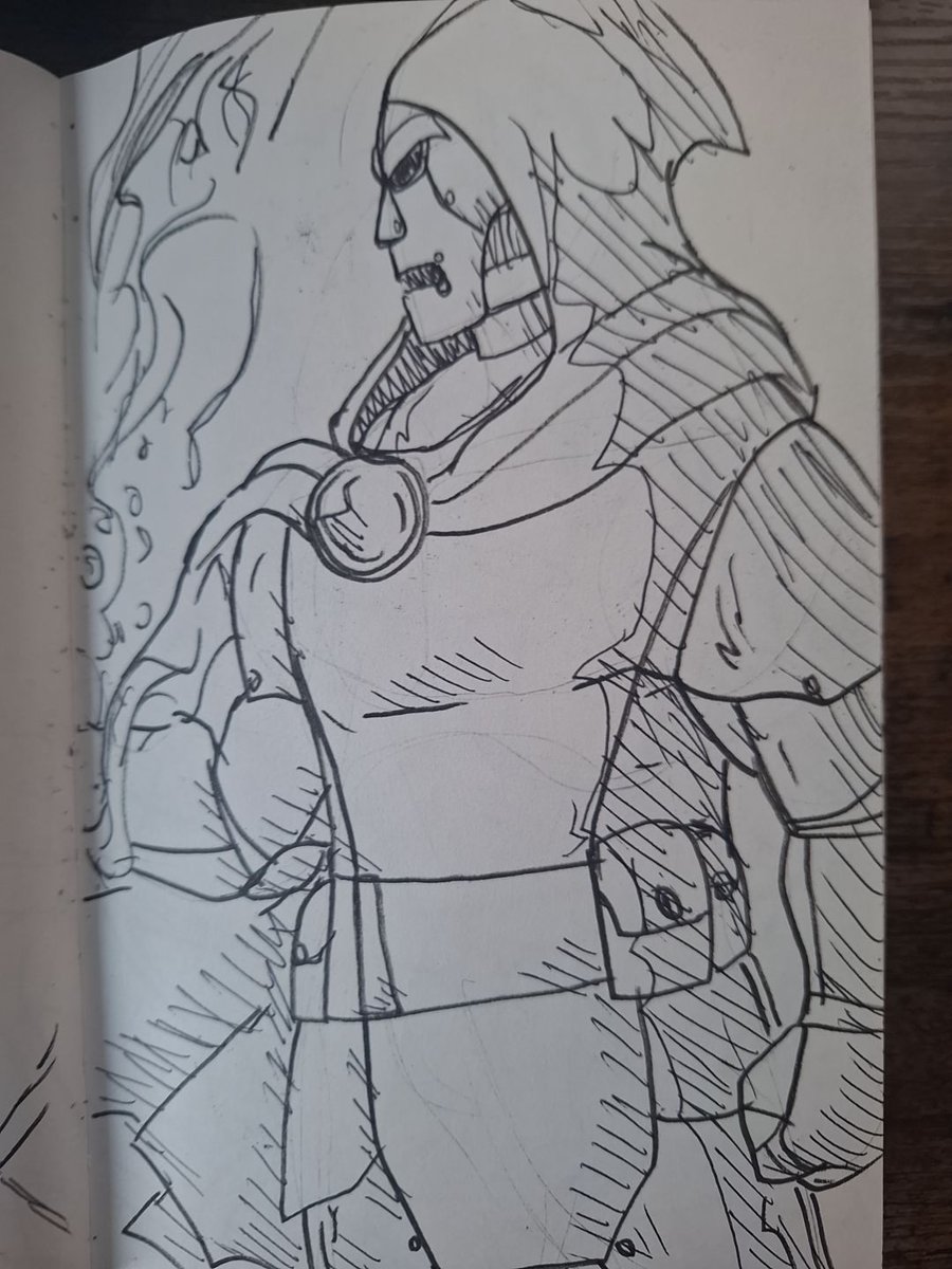 isaiahartwork's tweet photo. Doctor doom #marvel #drdoom #sketchbook #art #drawing https://t.co/2kD66pPimw