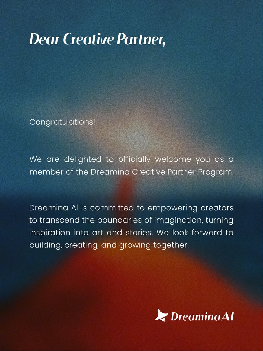 j2_industries's tweet photo. Honored to be selected as an official Dreamina Creative Partner.
Powered up and ready to create something impossible.
Thank you @dreamina_ai — big things coming.
#DreaminaCPP #AIFilm https://t.co/Qs8rXXWiJ5