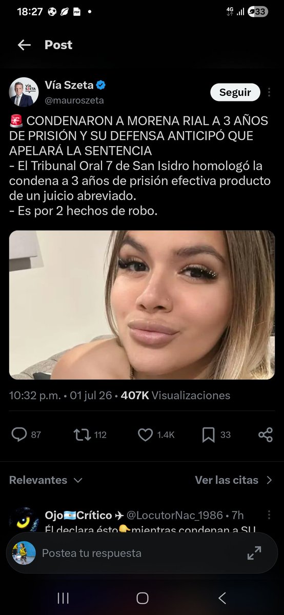 elezeballester's tweet photo. @rialjorge Que mal la criastes... https://t.co/ku4usQYHJH