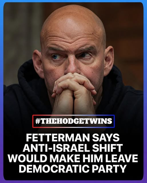 tclwrap's tweet photo. Sen. John Fetterman says there’s one issue that would make him leave the Democratic Party. https://t.co/Y6i2rmaaTl