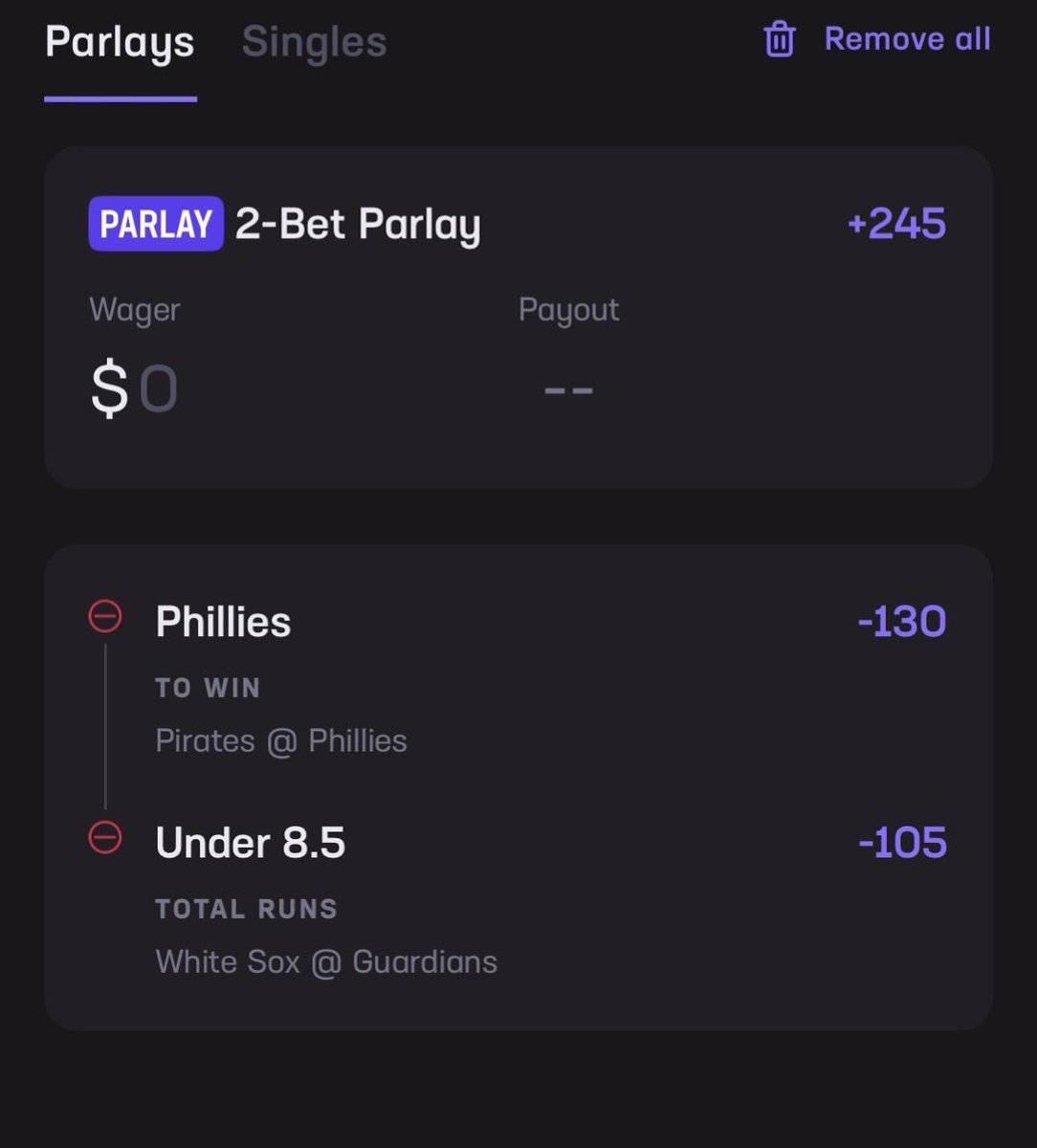 RallycapManaea's tweet photo. @HardRockBet IS SCAMMING WORLD CUP BETTERS why do these two leg parlays have different odds if they’re both -105 and -130 legs??? https://t.co/Wh6qVtoACx