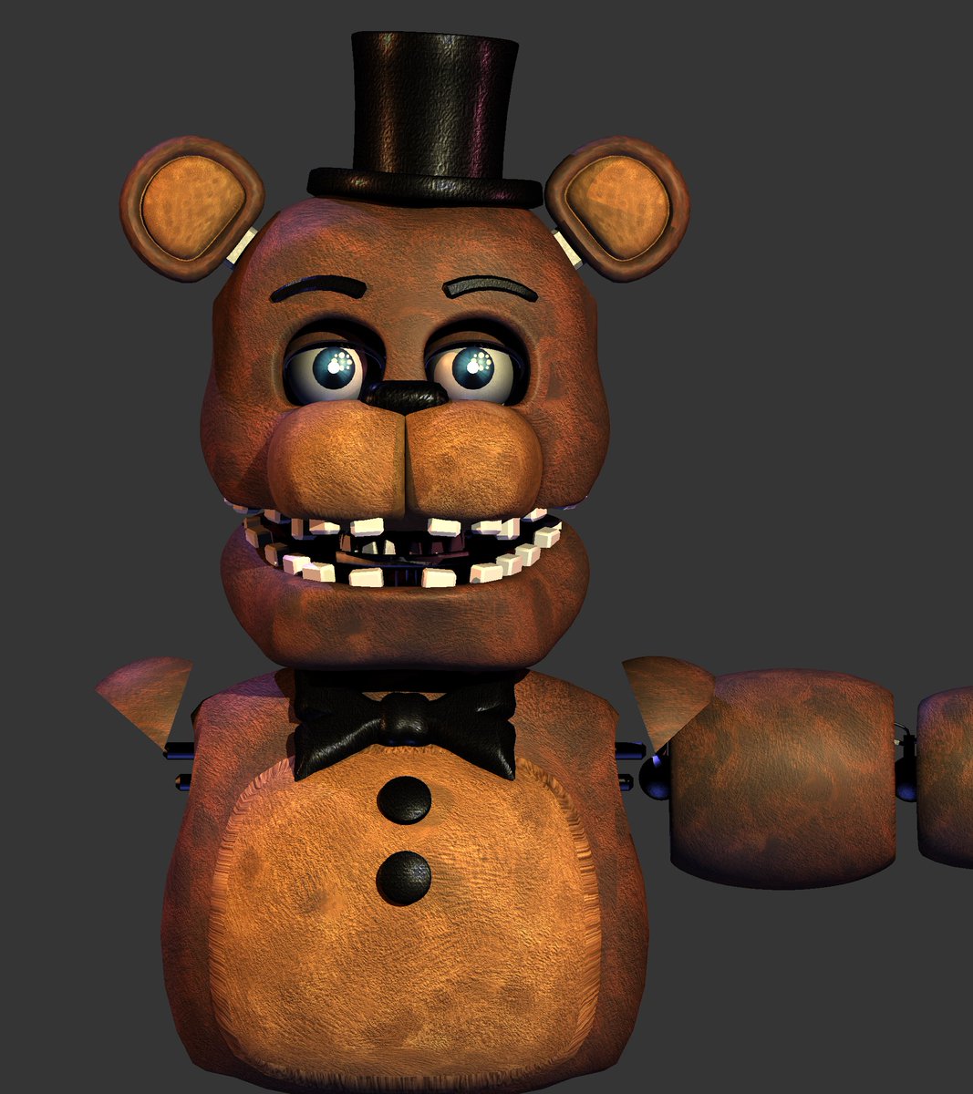 Katt0_OwO's tweet photo. FNaF 2 Port 
Ports by me,@kozlovcvety  and @OptimizePackP3D 
Models by @LazyCoffe19 https://t.co/NIwLSssXkr