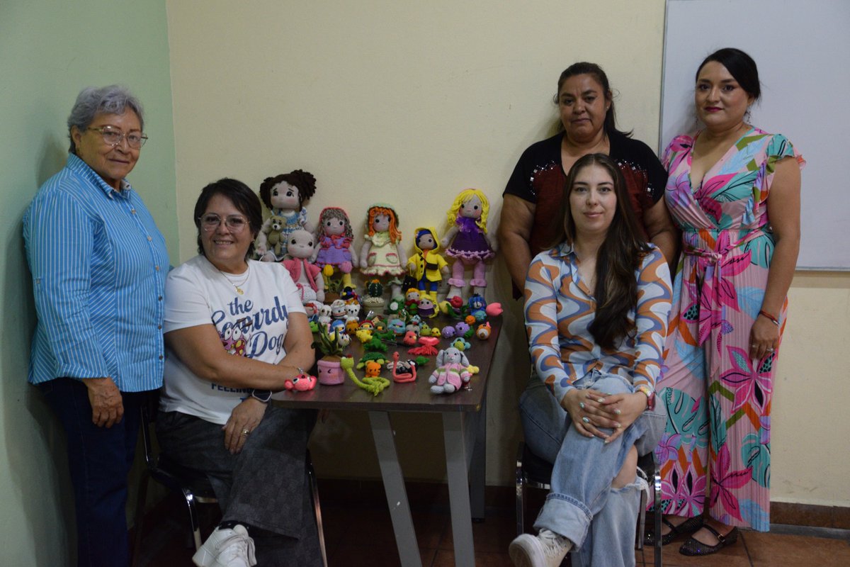 iceddgo's tweet photo. Este jueves concluyó con éxito en el Ciac Durango el Taller de Amigurumis en Crochet, impartido por la Mtra. Irma Castro, quien de febrero a julio acompañó a las participantes en el aprendizaje de esta técnica, fomentando la creatividad  y el desarrollo de nuevas habilidades https://t.co/zZLmyt2sg4