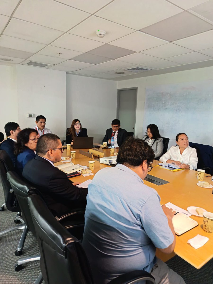 LouAlvarezC's tweet photo. Today, we are contributing to the modernization of Peru’s official statistics through the rebasing of the National Accounts, by developing the methodologies and procedures that will support the implementation of the new base year for the Production Volume Index! @INEI_oficial https://t.co/oe5sr5snWh