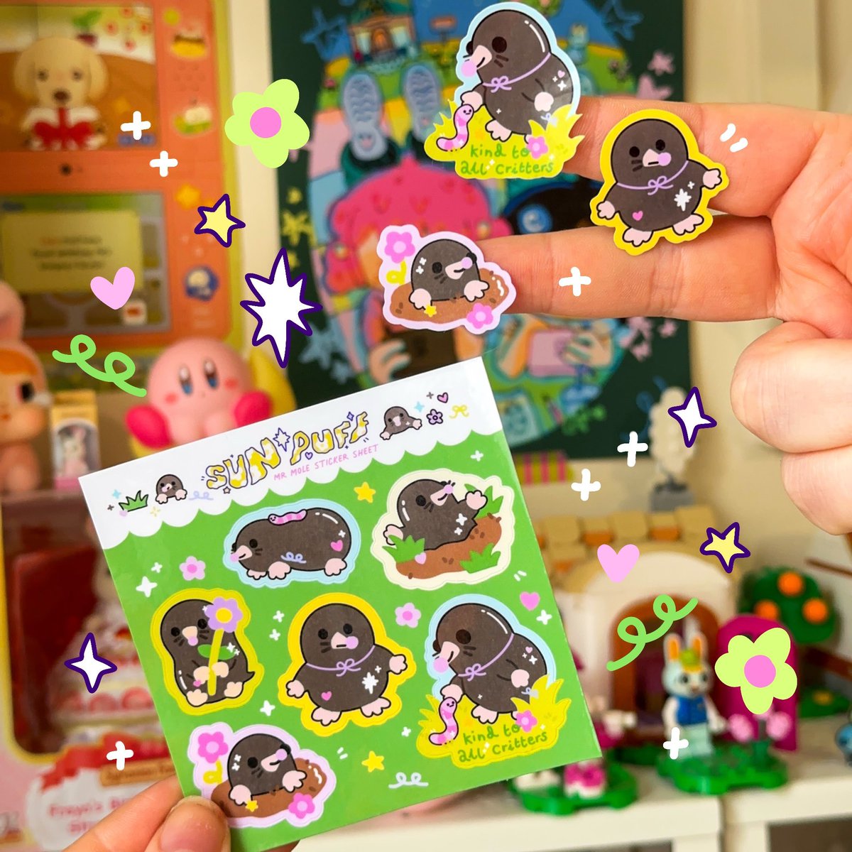 sunpuffstudios's tweet photo. This feels like an appropriate time to say u make mole art btw https://t.co/nzidjPIBTw