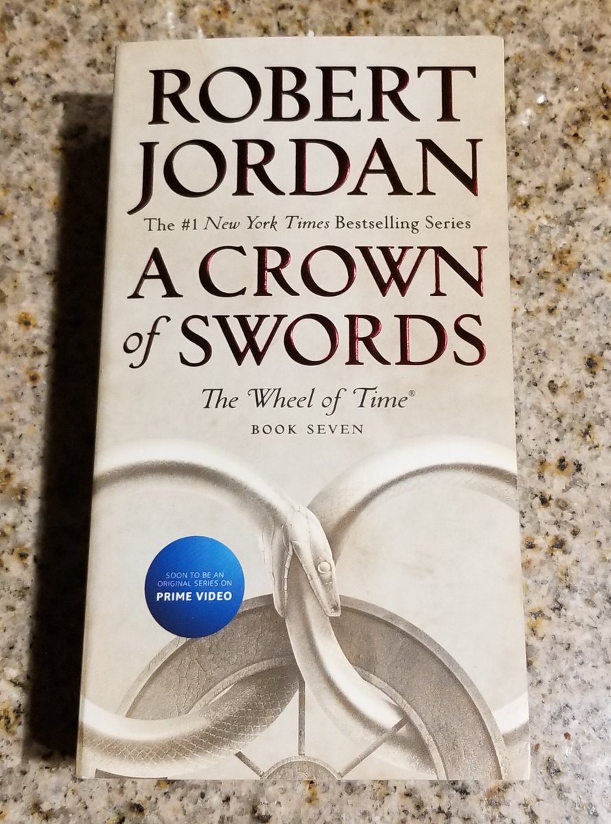 SuperNerdDerek's tweet photo. I finished A Crown of Swords! 

I still can't get enough of this series!

Mat Cauthon is one of my favorite characters ever, but I am invested in so many characters at this point that I never want to be done with these books.

Time for The Path of Daggers! 

#TheWheelOfTime https://t.co/pUkZx5W15b