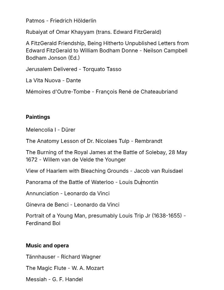 emetejeda's tweet photo. Some references in W. G. Sebald's The Rings of Saturn https://t.co/reQfoKc1JZ