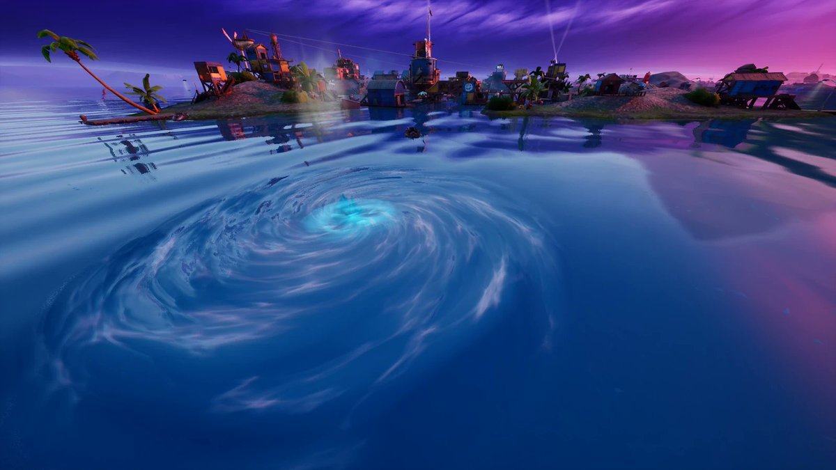 Starlight_Skull's tweet photo. FUN FACT: A legacy achievement existed during Fortnite Chapter 2 Season 4 that was called "Hail Hydro" and it would be obtained by using a Whirlpool during the Season!

This achievement was impossible to get however due to the fact that Whirlpools were removed in Season 4! https://t.co/401kaPcT3G
