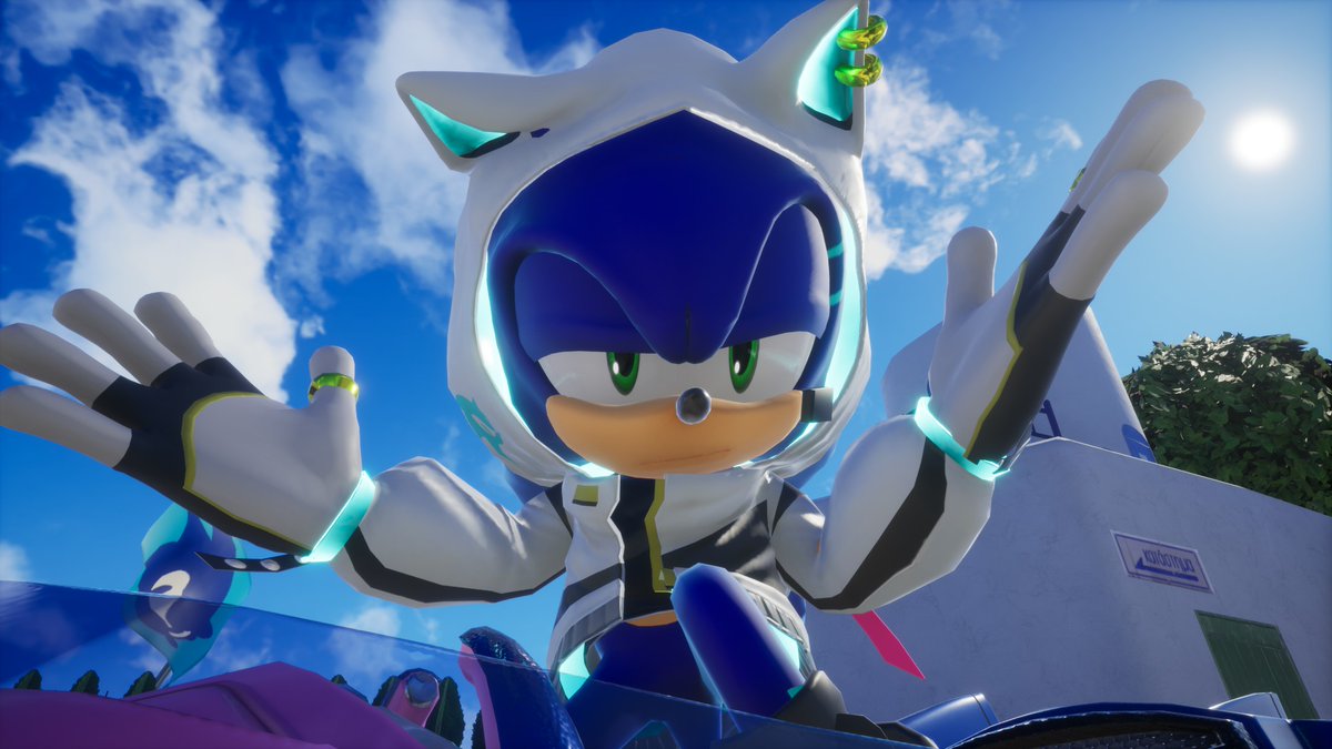 RosieRose_15's tweet photo. More Neon Suit Sonic🦔💙
I love his expression https://t.co/vpHzOSe9bj