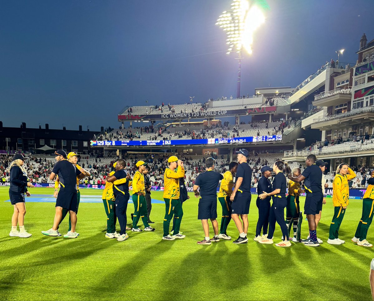 KassNaidoo's tweet photo. Hard luck, South Africa. You came up against a formidable England team. It will be England vs Australia in Sunday’s final at Lord’s! #T20WorldCup https://t.co/MUME1AXc9i
