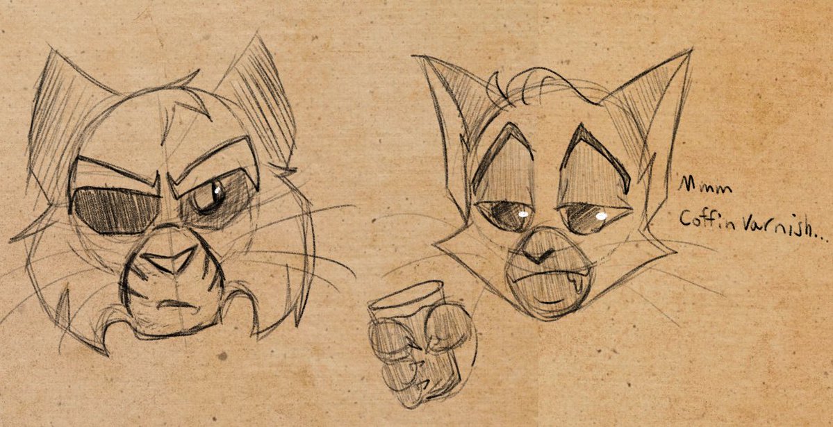sp_octo's tweet photo. I like to think wick is the only one drinking the stuff 
#lackadaisy #lackadaisycats #lackadaisyfanart https://t.co/mjXBy1OBsF