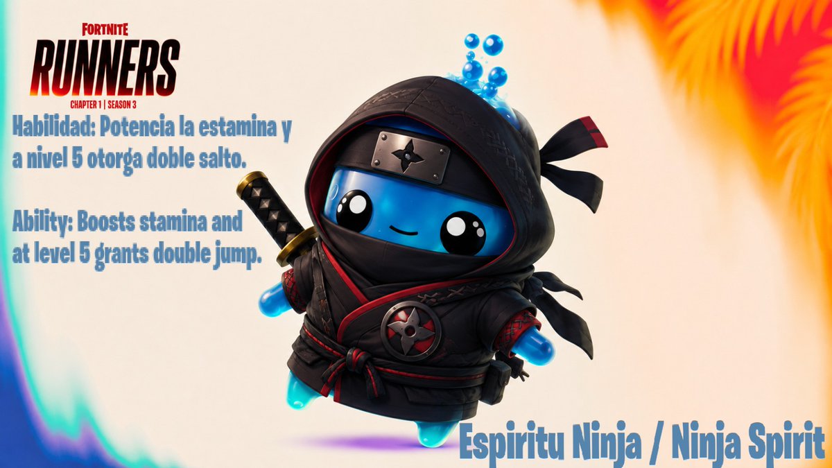 ngilerr's tweet photo. Ninja Spirit / Espíritu Ninja
@fornite @Fortnite_ES @FortniiteLatam 
#designasprite https://t.co/9wbMM3ku6b
