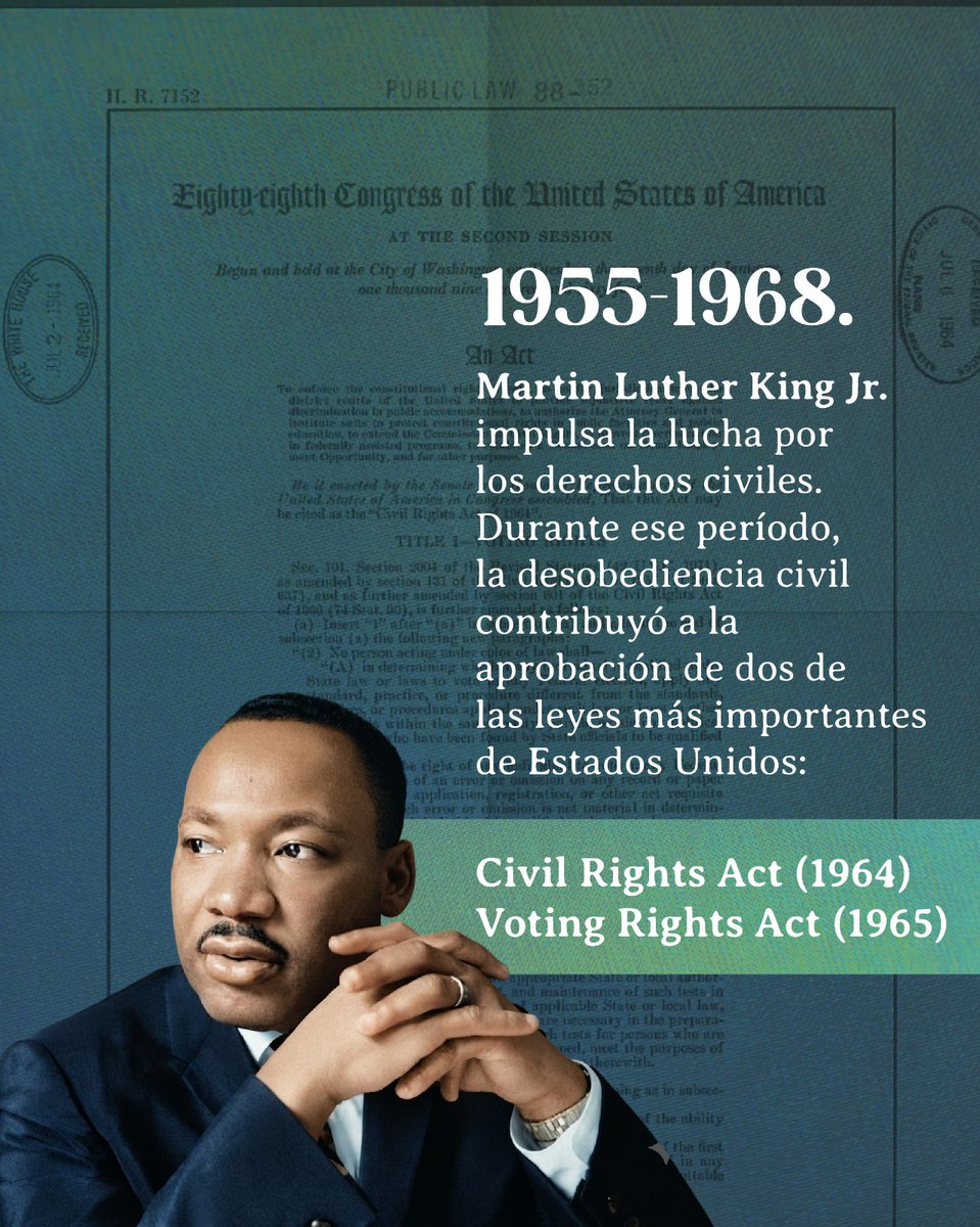 ProbogotaRegion's tweet photo. Thoreau, Gandhi y Martin Luther King Jr impulsaron esta idea y con sus actos cambiaron la historia. https://t.co/FUsveoyQNj