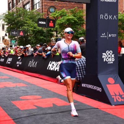 sarahrunbailey's tweet photo. Side Quested too hard and became a Half Ironman! #Sub6 #NewProfilePic #HalfIronman https://t.co/PjOhPVTTtQ