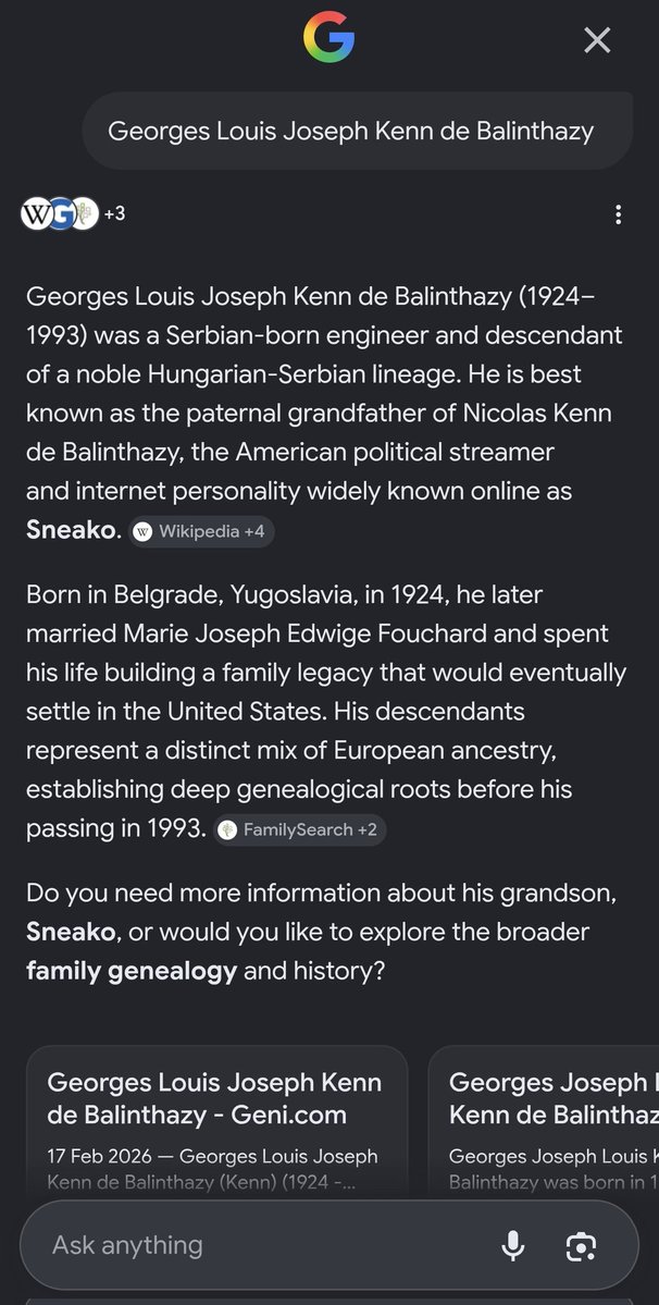 SerbianInat's tweet photo. Sneako his grandfather was an Hungarian Jew born in Belgrade Serbia.

And now he's pushing the CIA suni propaganda against the Serbs.

Always thought it came from him being a Muslim convert, but no, his propaganda against the Serbs comes from his noble Jewish grandfather. https://t.co/srYks6o2fa
