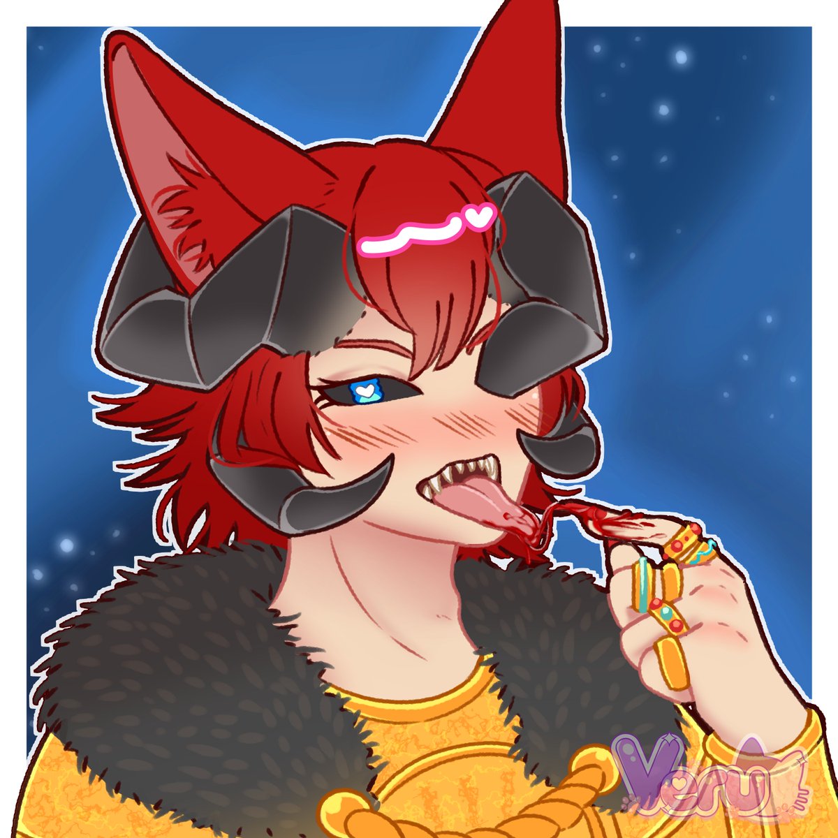 EndlessAbyssVT's tweet photo. @solennefay Thank you for the opportunity ^^ https://t.co/x857dZ0obi