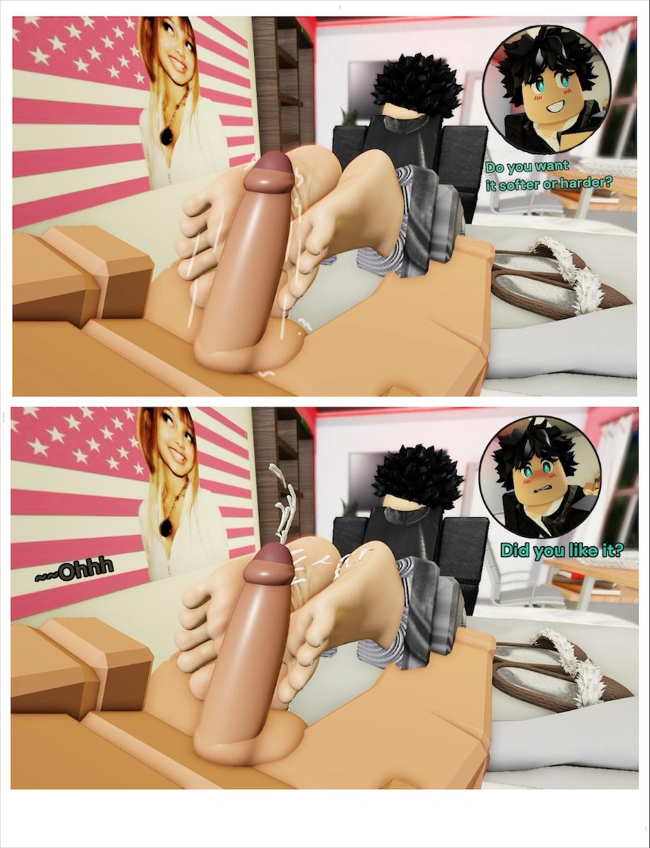 Clavier_300x's tweet photo. while listening to PinkPanteress #robloxboyfeet #feetfetish https://t.co/CDAUOusegS