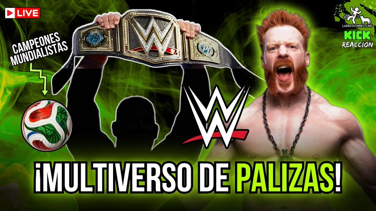 danimontalvom's tweet photo. HOY 7:30 p.m. 🇨🇴 analizamos qué pasaba en la #WWE y quiénes eran los campeones máximos mientras el mundo se paralizaba con los #Mundiales de Fútbol en los 2000s.

También celebramos 17 de años de #Sheamus en WWE recordando su legado.

¡TE ESPERAMOS!

https://t.co/Es4bPinTj6 https://t.co/G2Cdjbptzr