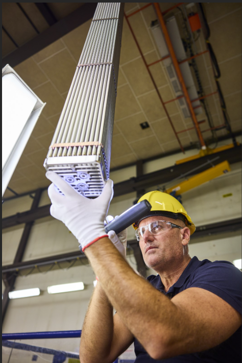 WECNuclear's tweet photo. Westinghouse Nuclear Fuel combines the industry’s most diversified portfolio with a track record defined by scale and reliability: 

🔹 Multi-reactor support: PWR, BWR, VVER, AGR  
🔹 6,000+ fuel assemblies and components delivered in 2025 
🔹 >98% fuel reliability 
🔹 4,000+ professionals across 12 countries 

🔹 Three nuclear fuel manufacturing facilities delivering fuel across the world: Columbia, South Carolina (USA); Västerås, Sweden; and Springfields, U.K. 

⚡From design to delivery, nuclear fuel is more than a component—it’s a strategic enabler of carbon-free, secure energy systems worldwide. 

Learn more: Nuclear Fuel | Westinghouse Nuclear 

#NuclearFuel  #FuelTechnology
