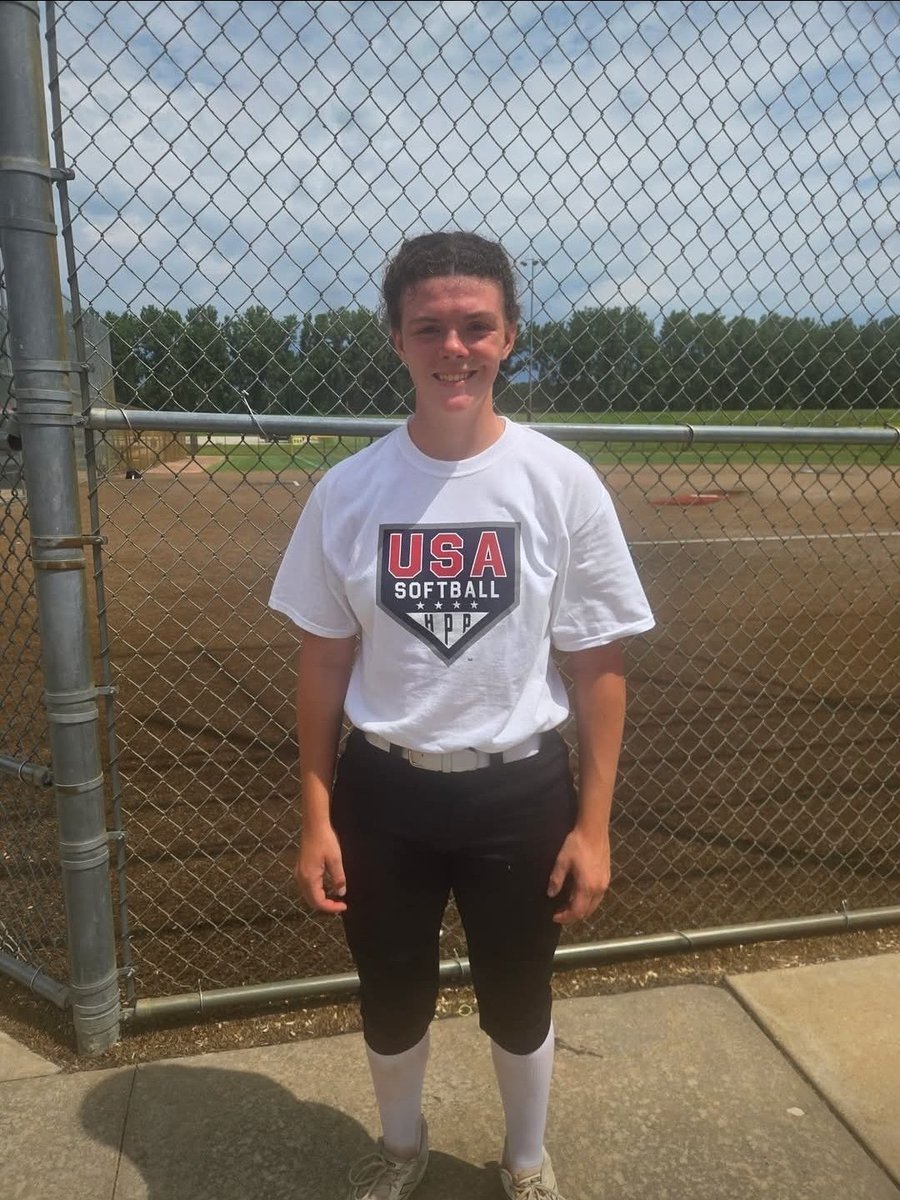 evie_goodman27's tweet photo. I'm excited to be on the list of players who have qualified for the National Selection Event for USA HPP Softball! https://t.co/1w2zXir9RR