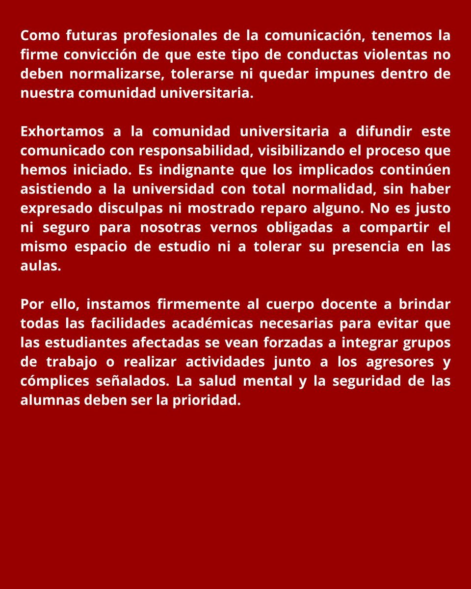 UniversitarioF4's tweet photo. por un grupo de compañeros de su base.
Durante una llamada en Discord, 61 estudiantes fueron expuestas en una "tier list",donde recibieron calificaciones sobre su aspecto físico, comentarios de carácter sexual, insultos y expresiones denigrantes. Además, existen evidencias de
2/3 https://t.co/9BODwdsK3F