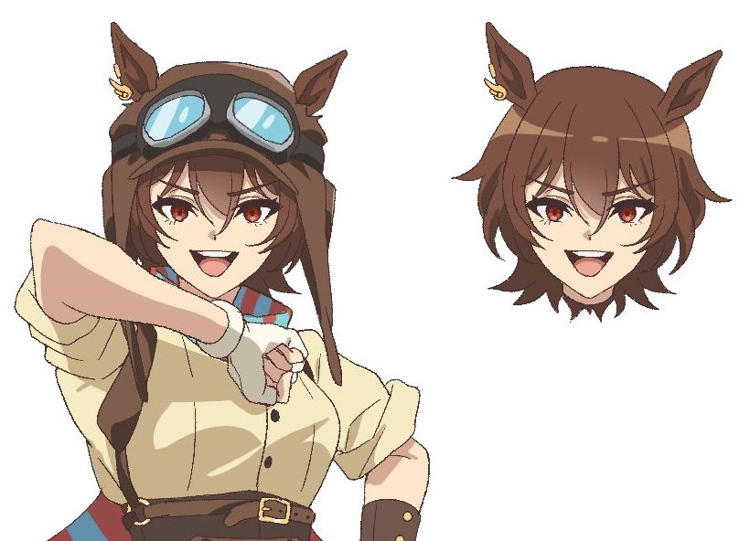 Knew_nothing_'s tweet photo. y'know, looking back at the first time I drew my fan design of Agnes Flight, I gotta admit that I made her too similar looking to Tachyon, even when I'm replicating the BOANE art style

(1/3) https://t.co/5NMQ7W0H7E