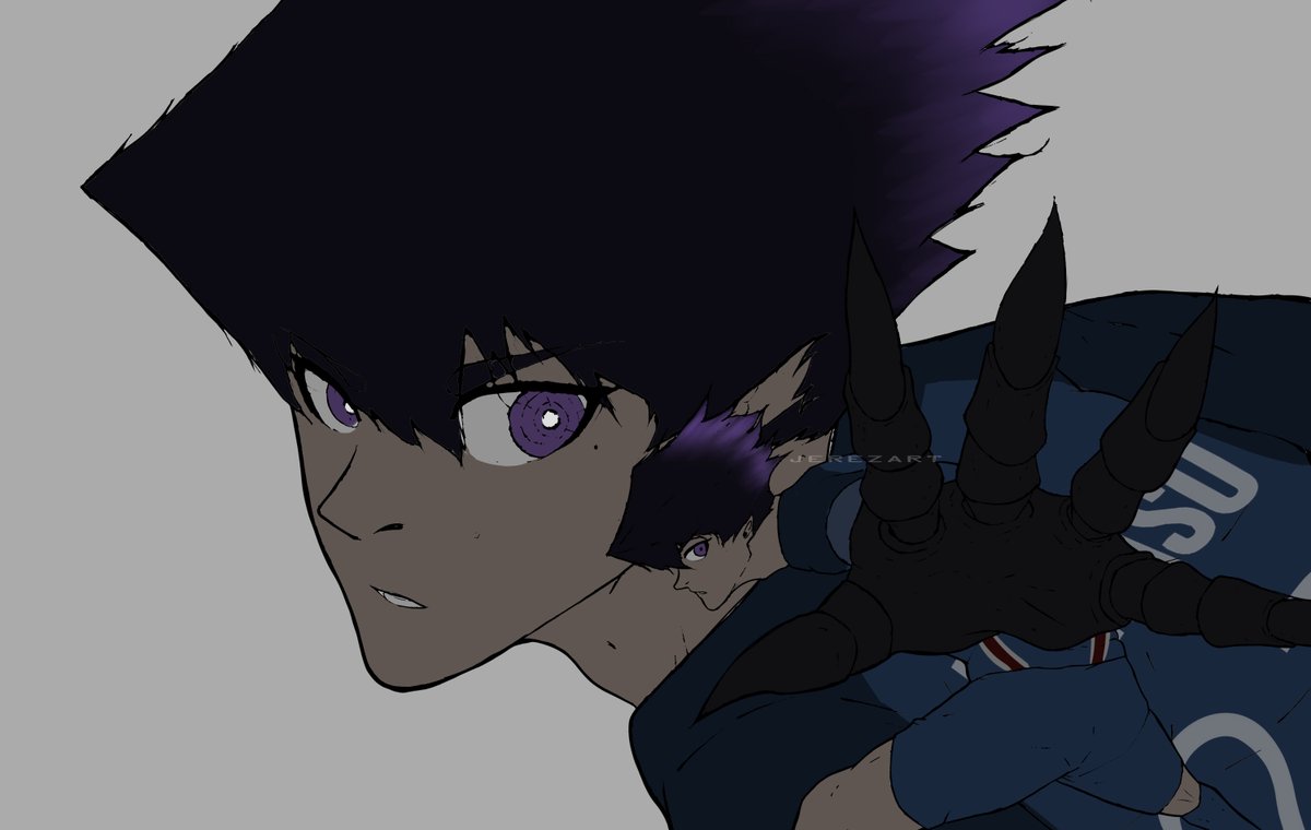 JerezArt_'s tweet photo. wip karasu https://t.co/33P4N7m9DH