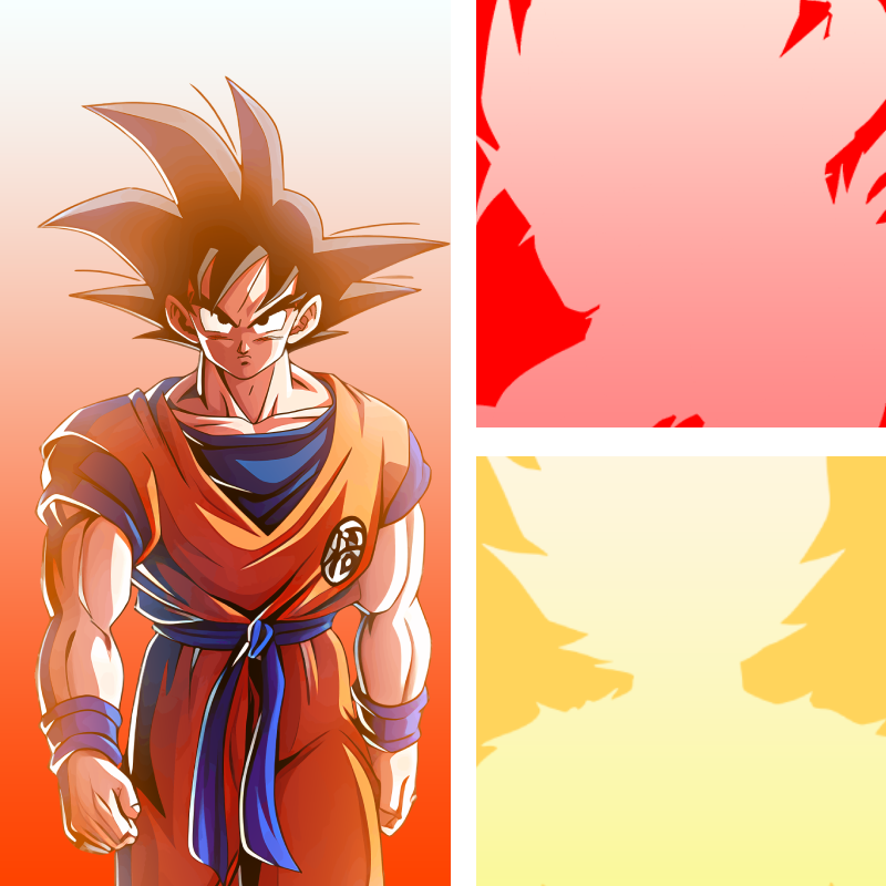 supermeisin69's tweet photo. made these for a dbl namek goku concept https://t.co/Tg60gfsiWt