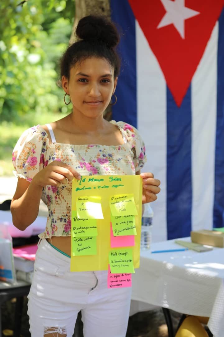 CubaMined's tweet photo. 🇨🇺 @CubaMined, junto a @CubaMINSAP, como parte del Programa Conjunto “Prevención y atención al embarazo y la fecundidad adolescente en Cuba”, sostienen intercambios en territorios con adolescentes, profesionales de la salud, docentes y actores de las instituciones locales. https://t.co/UQl1QShR5D