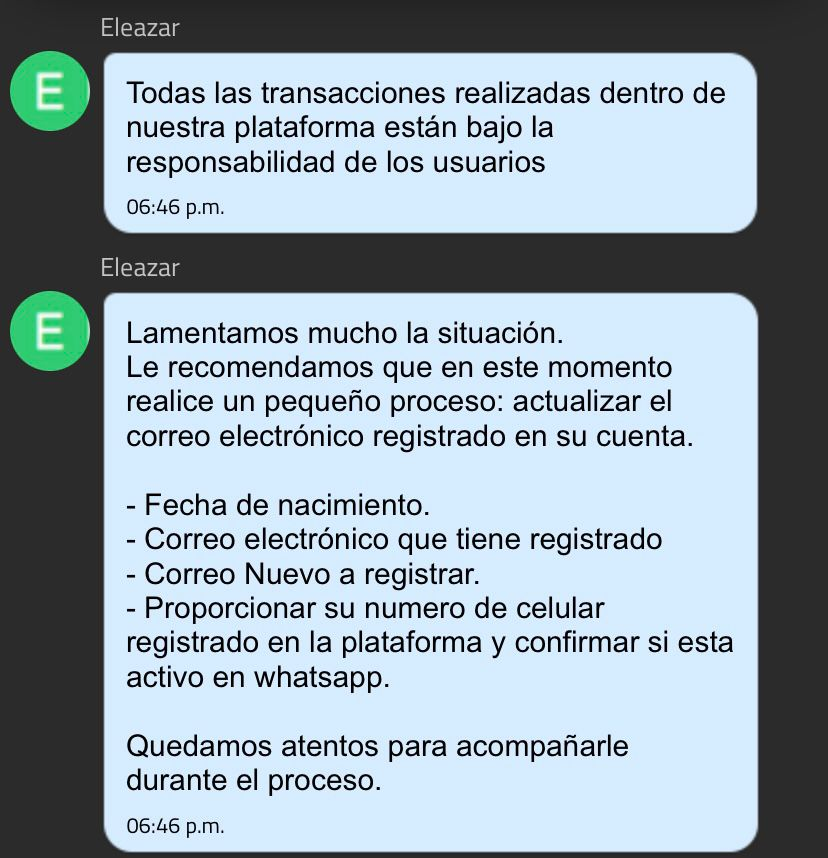 Jsv2115's tweet photo. Hable con el soporte, y después de como 10 horas (no porque fuera un proceso largo, si no pq su basura de soporte contesta cada hora, y si no contestas rápido te cierran el chat) me dijeron que no podían hacer nada al respecto, que es mi responsabilidad proteger mi cuenta 😂 https://t.co/7K1wdqQkwt