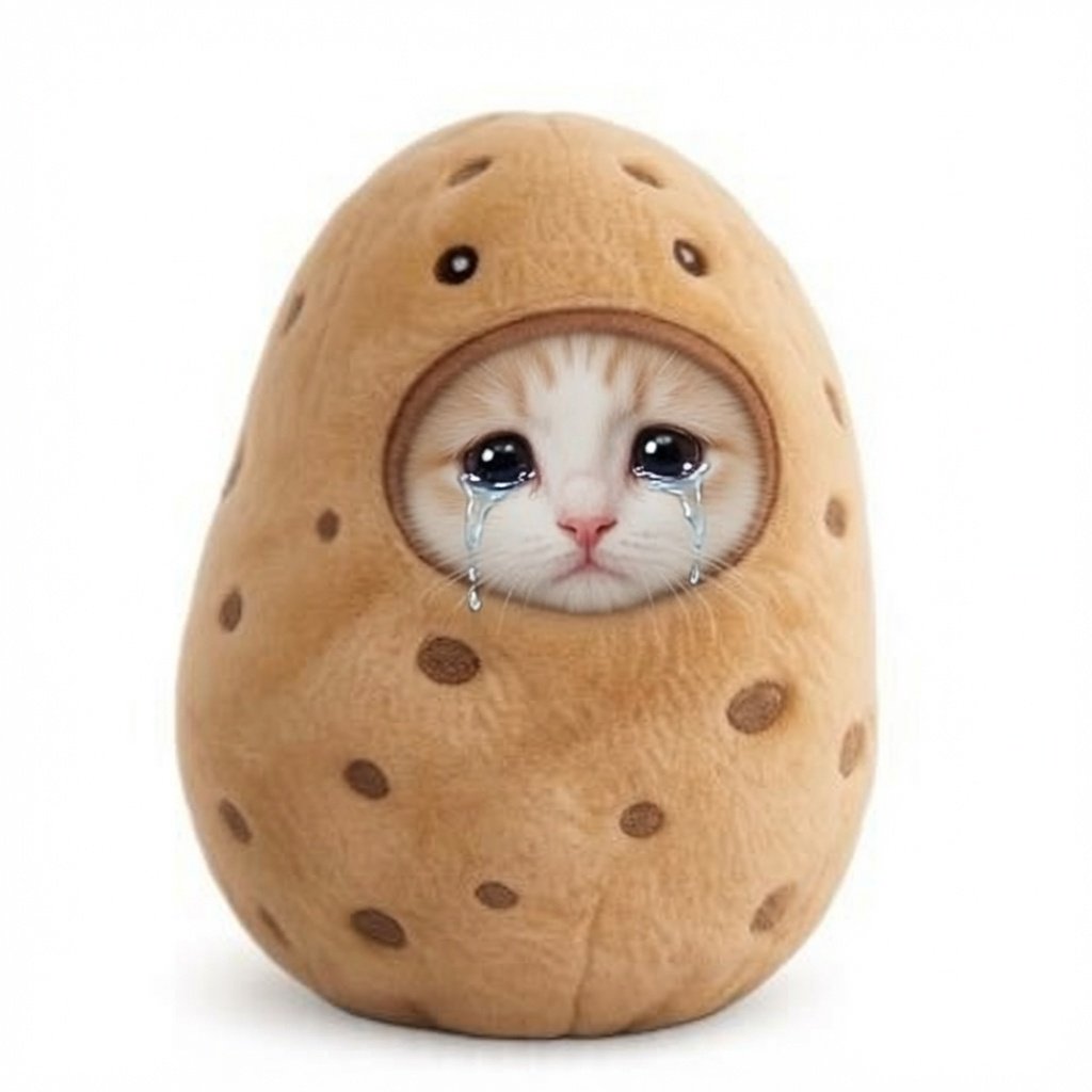 cryingcatsol_'s tweet photo. Fellow felines at @PotatoOnPF, top holders of $Potato have been airdropped $crying. 

Together we will save every homeless cat. https://t.co/9hFQLJYFKj