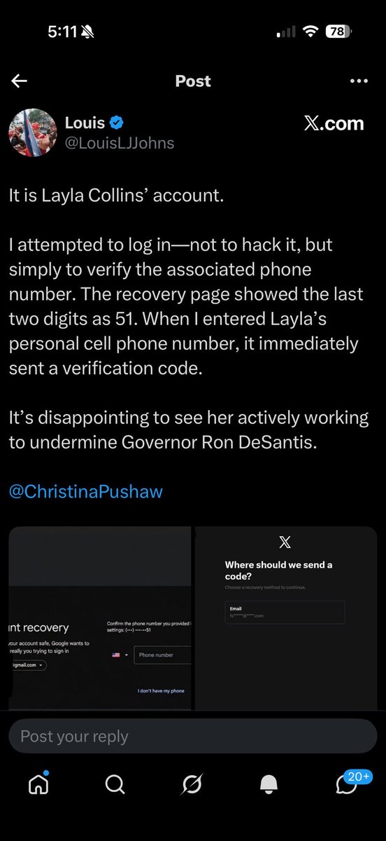 tarynfenske's tweet photo. @ChristinaPushaw Just leaving this here for the official record. I have a feeling it’ll age… memorably. https://t.co/VPr5vg4BZI
