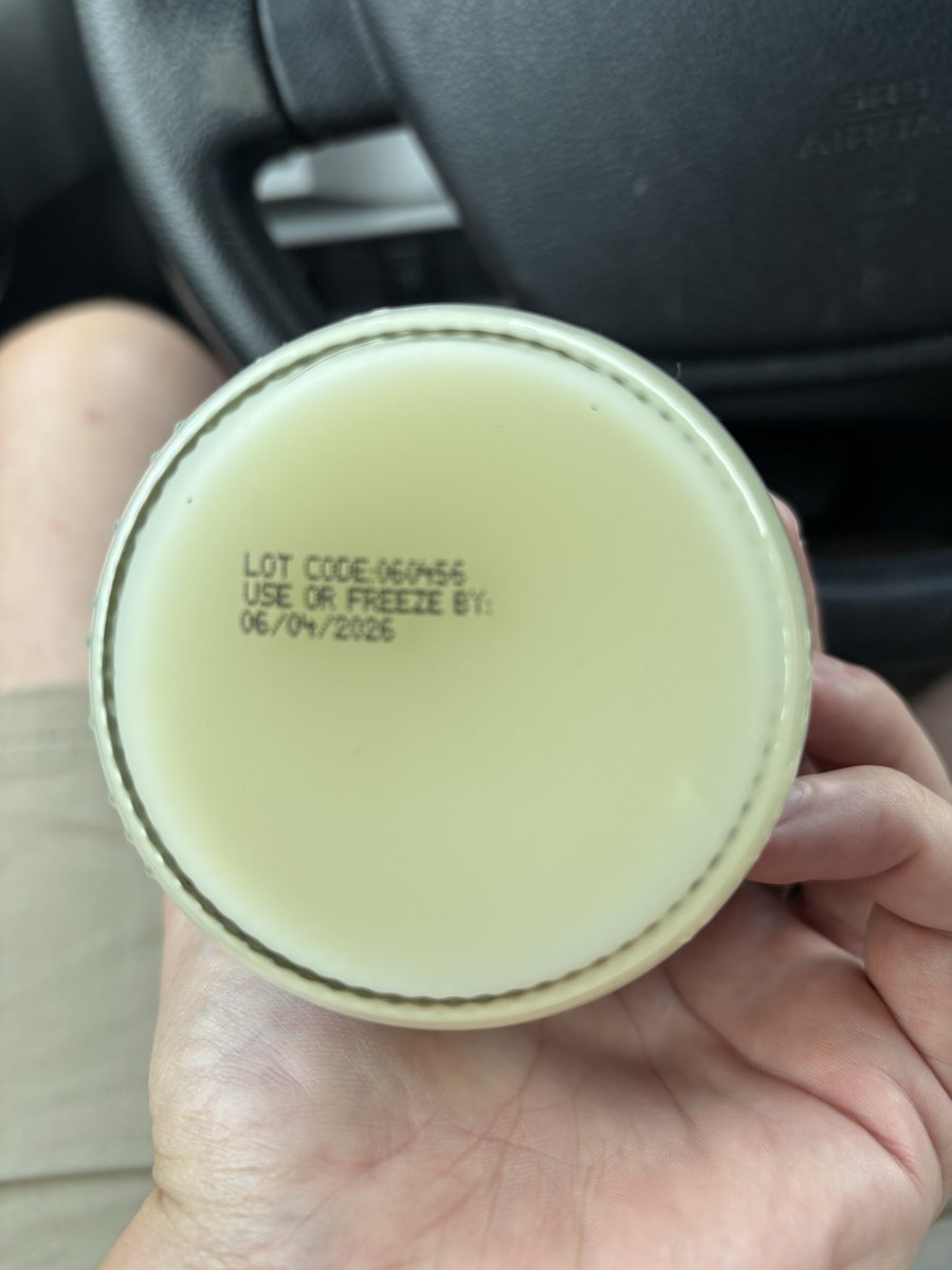 Captain_Kirk52's tweet photo. Hey @SteaknShake I love your 25 cent Beef Tallow World Cup promotion. But are they all usually out of date by almost a month when you buy them? https://t.co/7p32FpzKGB