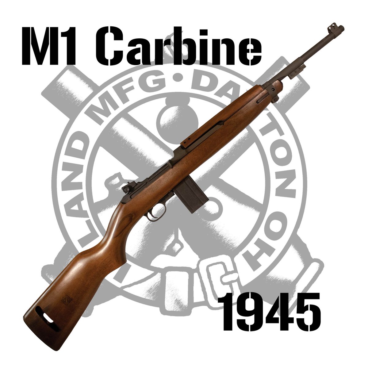 InlandMfg's tweet photo. The 1945 M1 Carbine https://t.co/EcCNm8LqFh