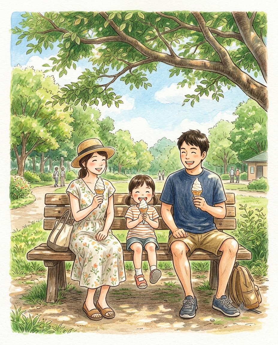 obana555's tweet photo. 今日はソフトクリームの日。冷たい物がおいしい季節ですが、食べ過ぎでおなかを冷やさないよう気をつけましょう。 #ソフトクリームの日 #健康 #夏 https://t.co/vfLFMhSbhM