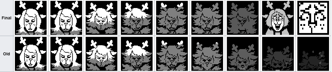katyahina_417's tweet photo. Just checked.. okay yeahhh Toby changed things along the development to Noelle and Kris NOT drowning but eventually going somewhere else? Heir hair stopped floating!

(the very LAST close-up isn't used but likely was meant to be for when dialogue box goes white) https://t.co/gltDxaypsL
