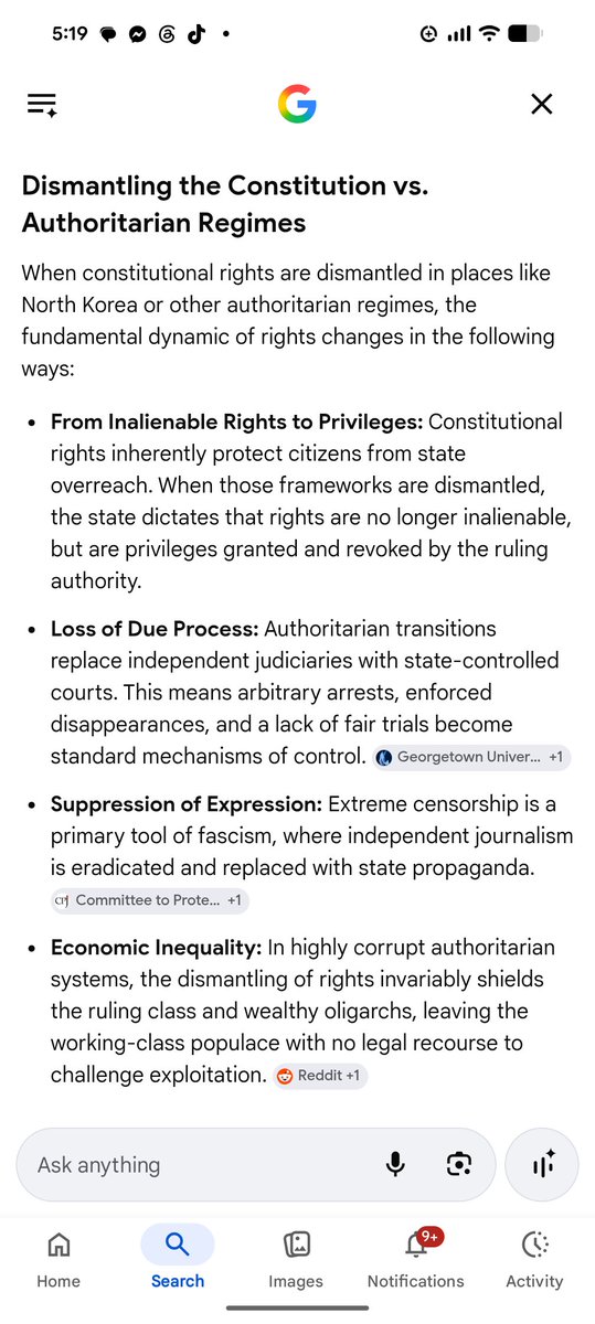 PAMurph2's tweet photo. @RpsAgainstTrump @Republicans 
Authoritarian oligarchy-Easy research. Every single tactic maneuver and dismantling of democracy executing. Every citizen-No Republican, no Democrat, NO human or other rights. Worse than any Regime. trump, all Republicans, USSC are killing America! https://t.co/xZhXgYjlwG
