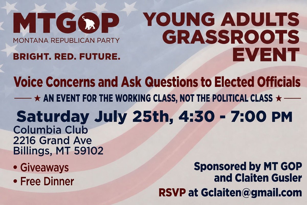 Montana Republican Party tweet media