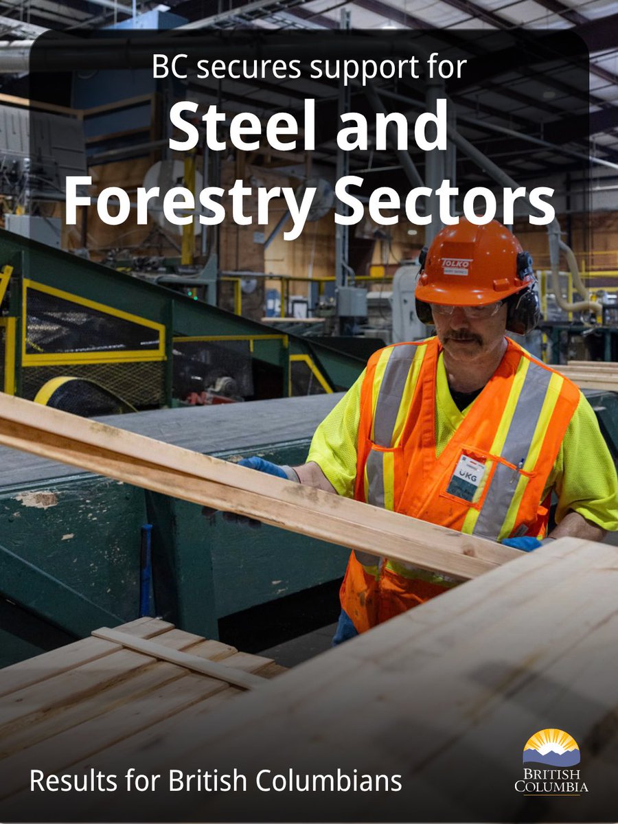 rparmar_BC's tweet photo. Our Premier has secured a multi-billion dollar agreement with Ottawa that creates good-paying jobs and expands our ability to deliver the services British Columbians count on. 

I’m pleased to see more supports for our forest sector.

https://t.co/BqCEbKChny https://t.co/krZ4W8pWNf