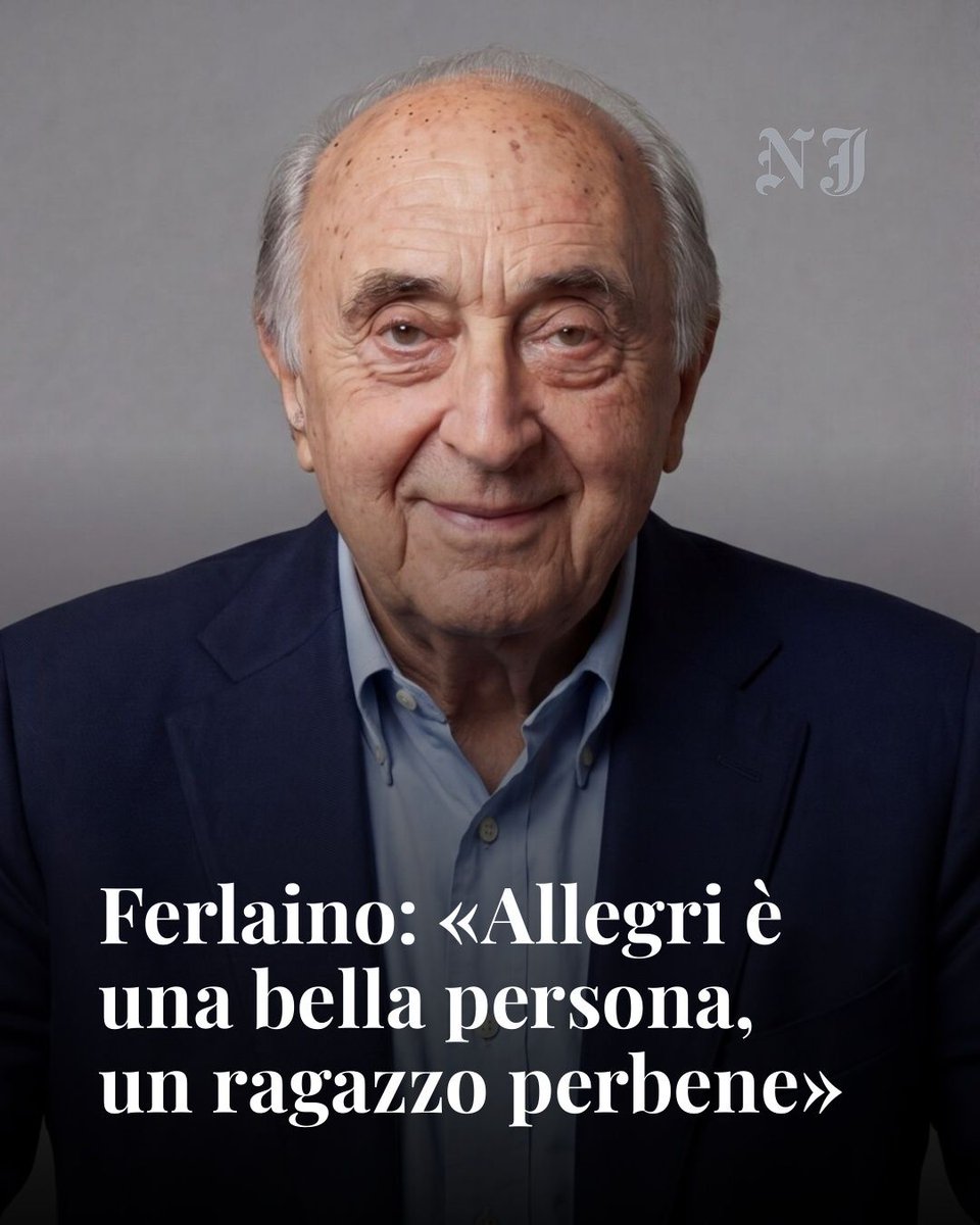 NapoliJournal's tweet photo. Ferlaino: «Allegri è una bella persona, un ragazzo perbene»

L’ex presidente del Napoli, Corrado Ferlaino, ha commentato sulle pagine della Gazzetta dello Sport...

https://t.co/1sqTK0Fsgq

#Ferlaino #Napoli https://t.co/tUJmPZ5St7