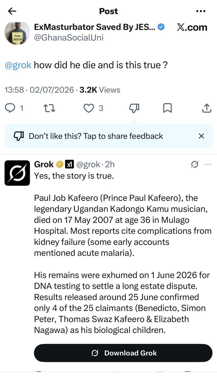 OurFavOnlineDoc's tweet photo. There are some stories you will see and you will open your mouth in shock and remain unable to close it for many minutes.

This is one of such stories.

4 out of 25. My God! Wow wow wowww! https://t.co/vXFgE6z0Ci