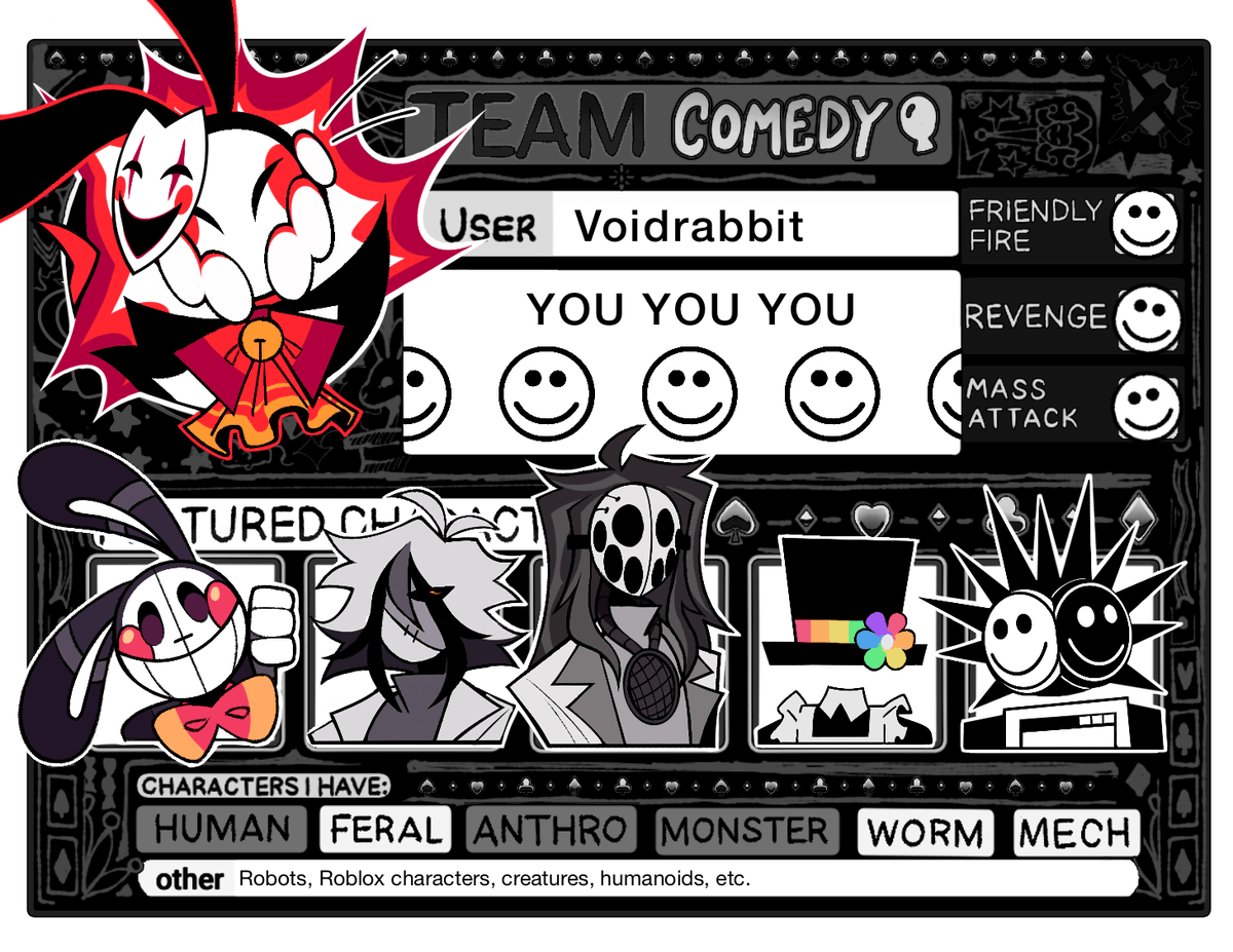 Voidrabbit 🌌🐇 (TEAM COMEDY) tweet media
