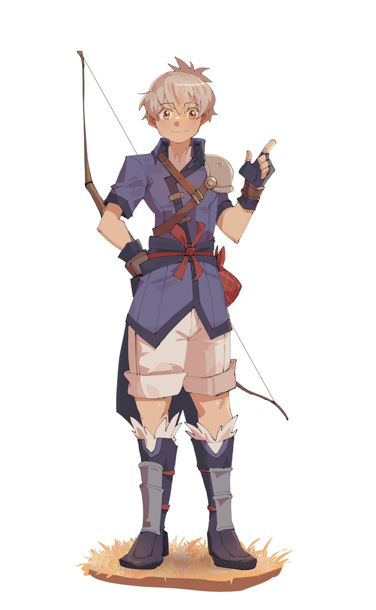 sagedcharm's tweet photo. a commission for @AirDumpling !!!
Thank you so much! This time, it's Kiragi! He's sporting a Tellius-style sniper outfit! Watch out Midori, he's going to be hunting chickens! https://t.co/txY0E7Zmmr