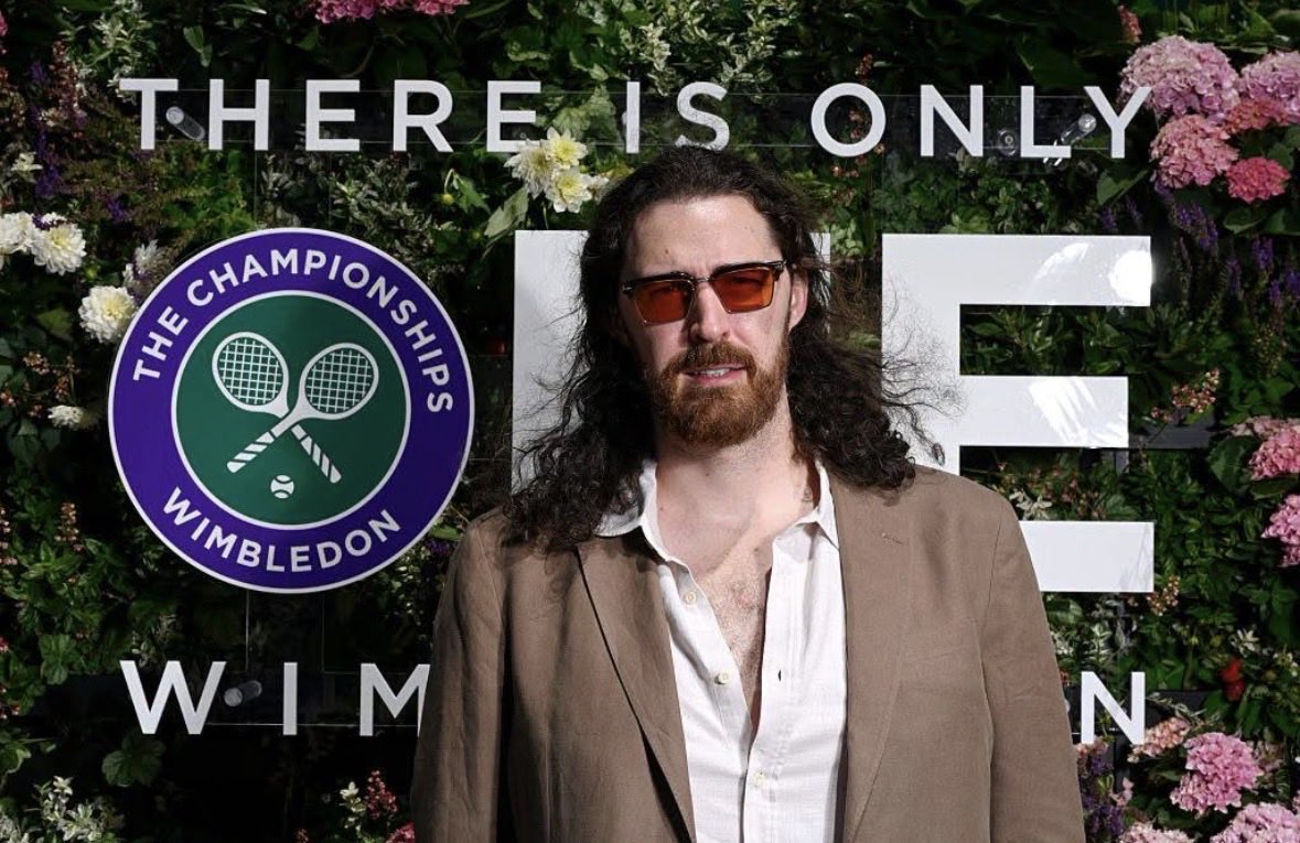 hoziercrave's tweet photo. Hozier spotted at Day 4 of the 2026 @Wimbledon Tennis Championships in the All England Lawn Tennis and Croquet Club in London! 🐝 https://t.co/jQZ65INH0L