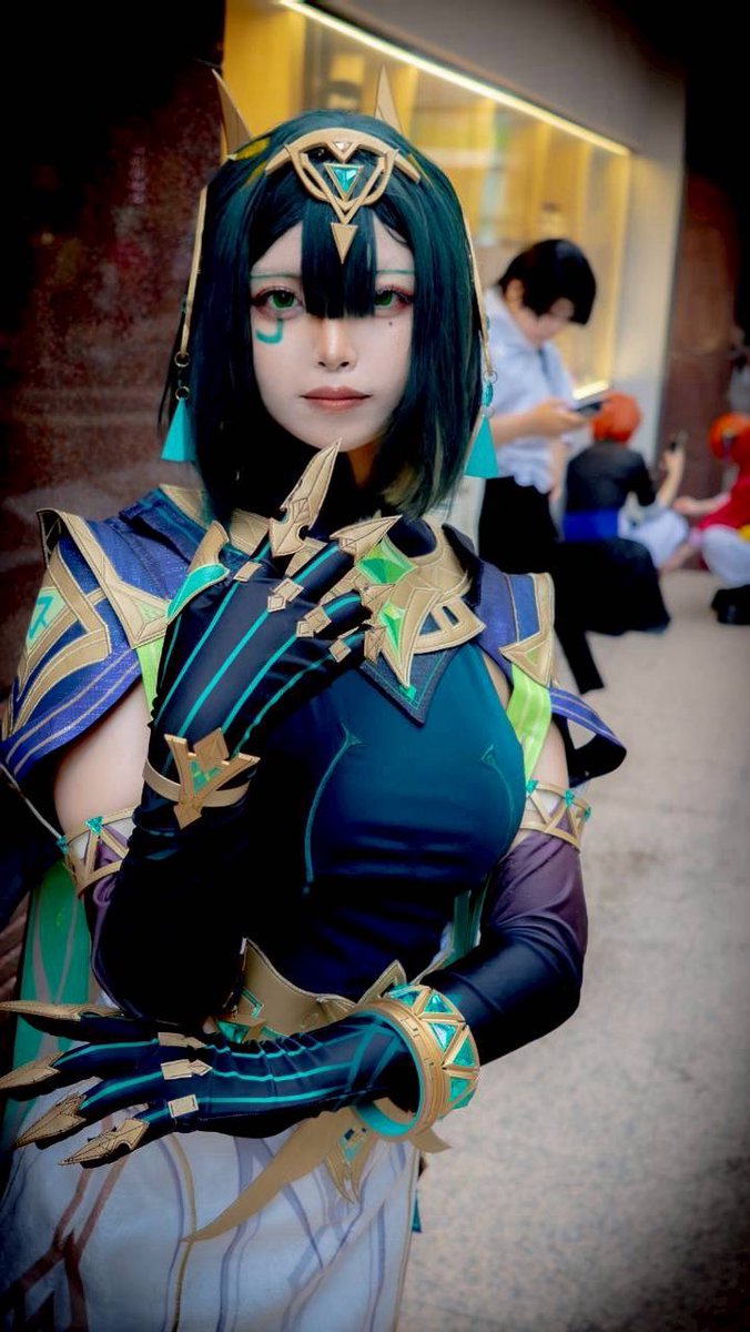 meroon_cos's tweet photo. 原神/ネフェルcos
📷@grttzwsub 
#アコスタ梅田茶屋町 
#原神コスプレ https://t.co/y1PVgPFnO5