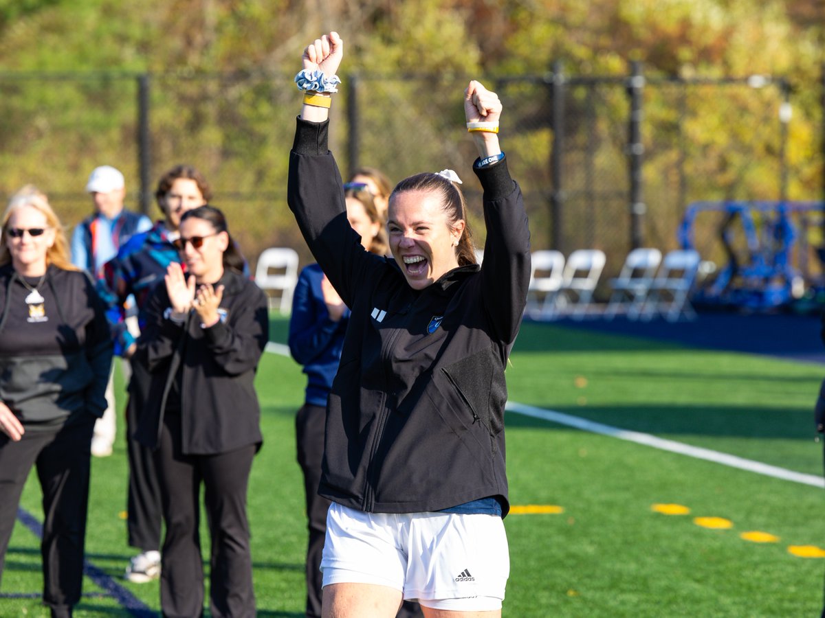 QU_WSOC's tweet photo. We want to wish Coach Meg Collins the best as she takes on a new opportunity! We will certainly miss her, and we thank her for the impact she has made on our program 🫶 

#BobcatNation x #MAACSoccer https://t.co/cfJXJcNGV7