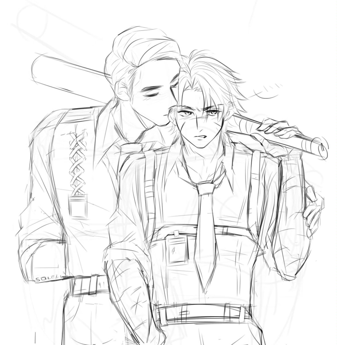 azwwang's tweet photo. Unfinished. #lcb57 https://t.co/8nIb1WlgFn