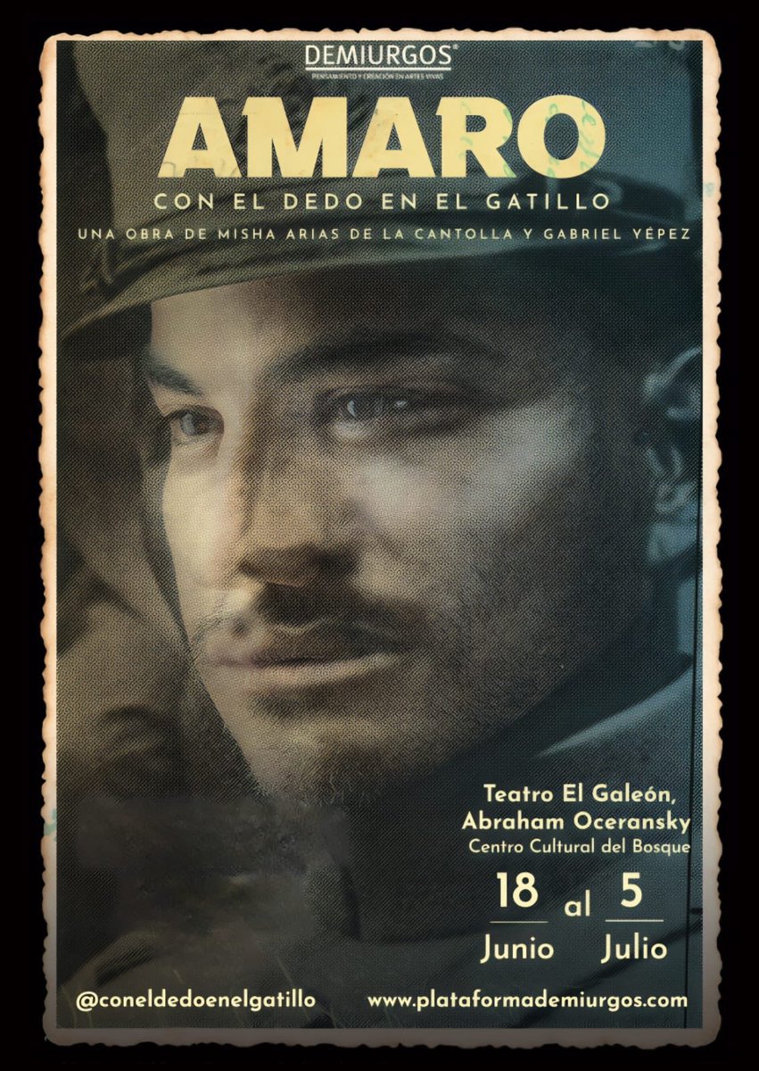 InterescenaMX's tweet photo. #YSISÍ hacemos del teatro una pasión que arrastre a la afición y llene las salas. Este sábado 4 de julios tenemos #PasesDobles para esta historia de teatro documental que entrelaza archivos históricos con recuerdos familiares. Teatro El Galeón a las 6:30, solo RT y Nombre https://t.co/qgXnobDnVd